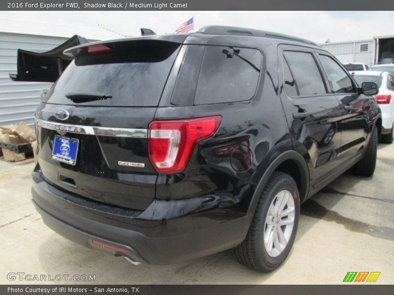 Shadow Black / Medium Light Camel 2016 Ford Explorer FWD