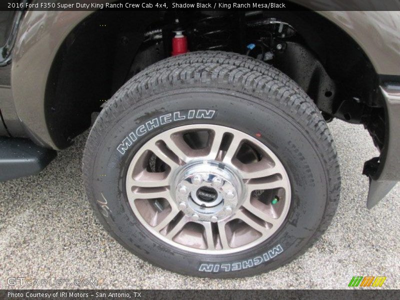 Shadow Black / King Ranch Mesa/Black 2016 Ford F350 Super Duty King Ranch Crew Cab 4x4