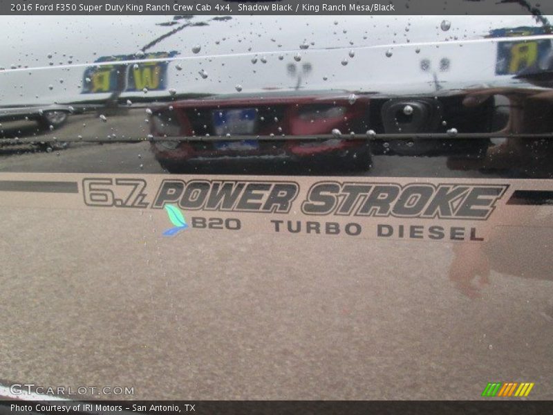 Shadow Black / King Ranch Mesa/Black 2016 Ford F350 Super Duty King Ranch Crew Cab 4x4