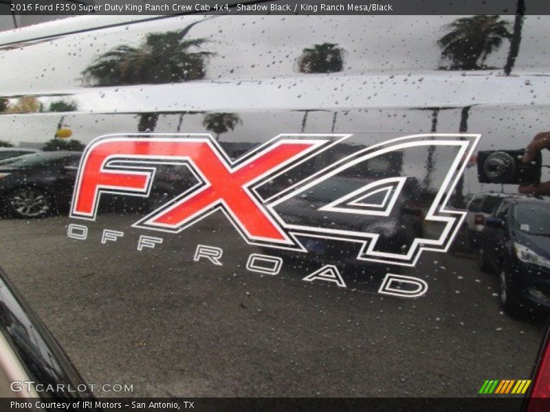 Shadow Black / King Ranch Mesa/Black 2016 Ford F350 Super Duty King Ranch Crew Cab 4x4