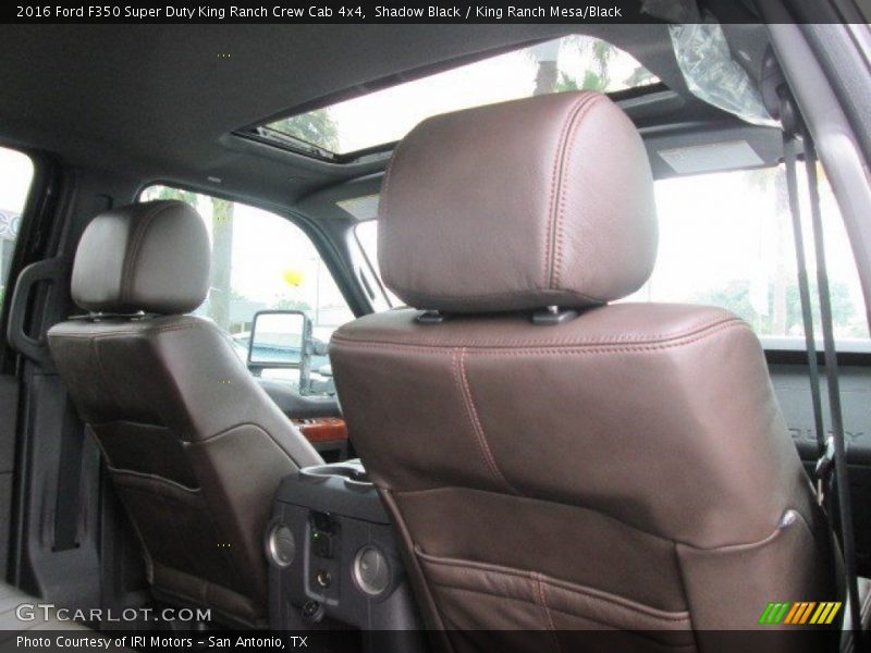 Shadow Black / King Ranch Mesa/Black 2016 Ford F350 Super Duty King Ranch Crew Cab 4x4