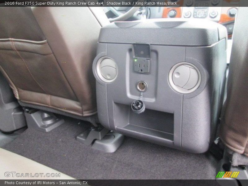 Shadow Black / King Ranch Mesa/Black 2016 Ford F350 Super Duty King Ranch Crew Cab 4x4