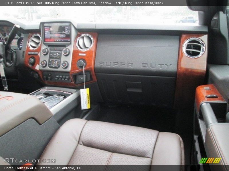 Shadow Black / King Ranch Mesa/Black 2016 Ford F350 Super Duty King Ranch Crew Cab 4x4