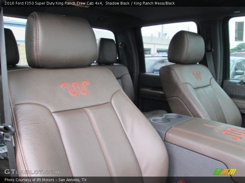 Front Seat of 2016 F350 Super Duty King Ranch Crew Cab 4x4
