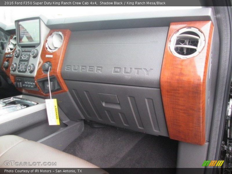 Shadow Black / King Ranch Mesa/Black 2016 Ford F350 Super Duty King Ranch Crew Cab 4x4