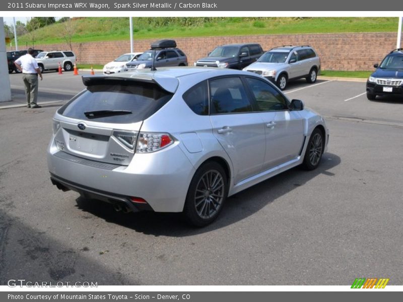 Spark Silver Metallic / Carbon Black 2011 Subaru Impreza WRX Wagon