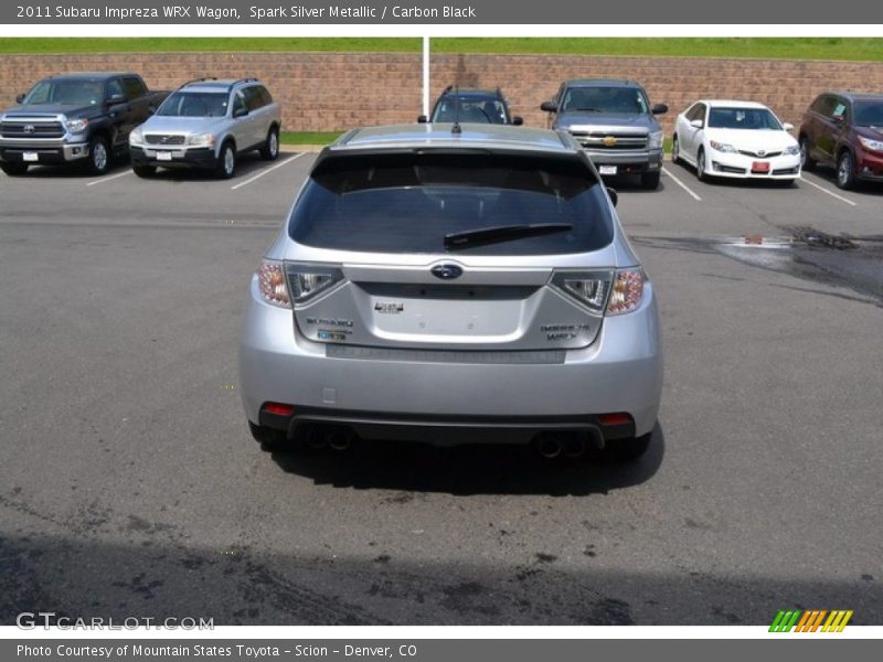 Spark Silver Metallic / Carbon Black 2011 Subaru Impreza WRX Wagon
