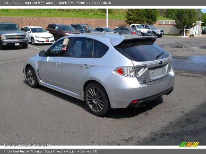 Spark Silver Metallic / Carbon Black 2011 Subaru Impreza WRX Wagon