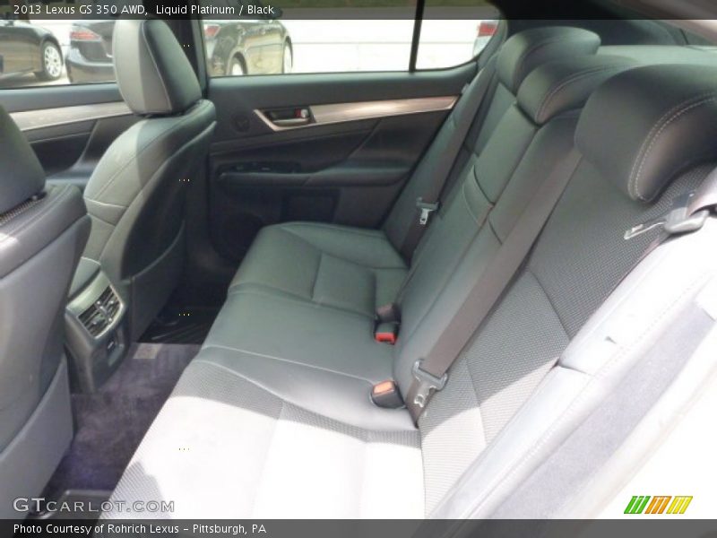 Liquid Platinum / Black 2013 Lexus GS 350 AWD