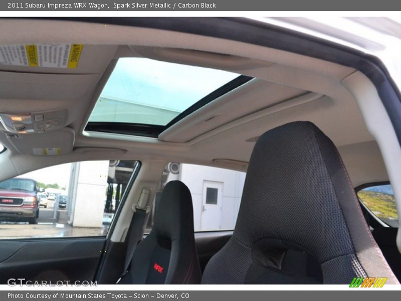 Spark Silver Metallic / Carbon Black 2011 Subaru Impreza WRX Wagon