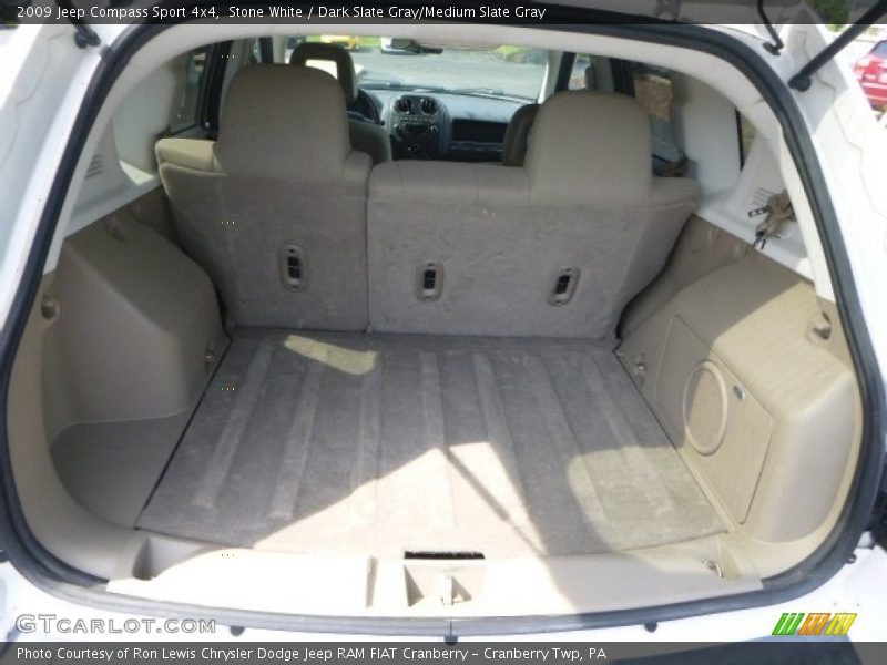 Stone White / Dark Slate Gray/Medium Slate Gray 2009 Jeep Compass Sport 4x4
