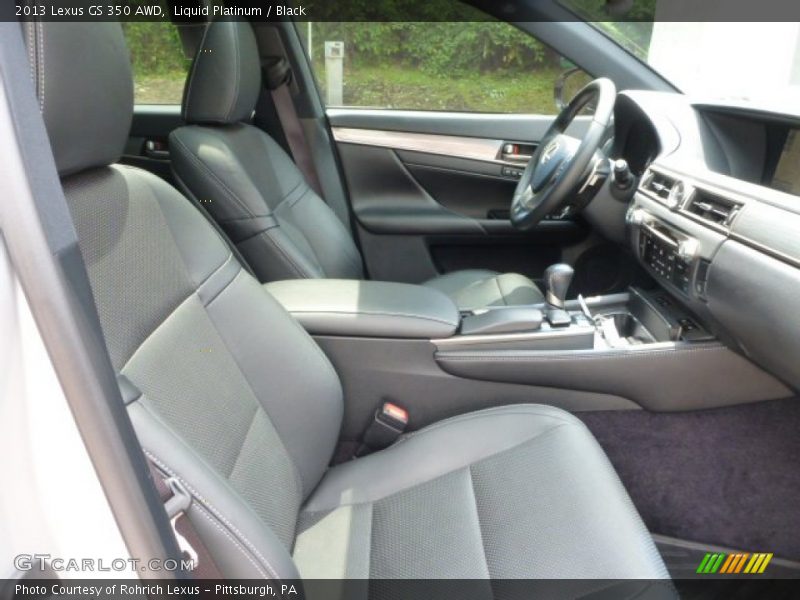Liquid Platinum / Black 2013 Lexus GS 350 AWD