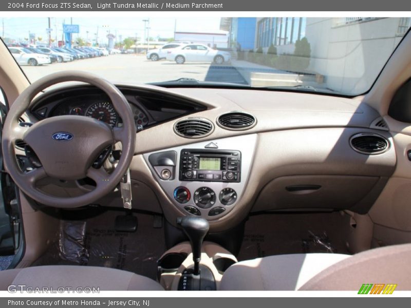 Light Tundra Metallic / Medium Parchment 2004 Ford Focus ZTS Sedan