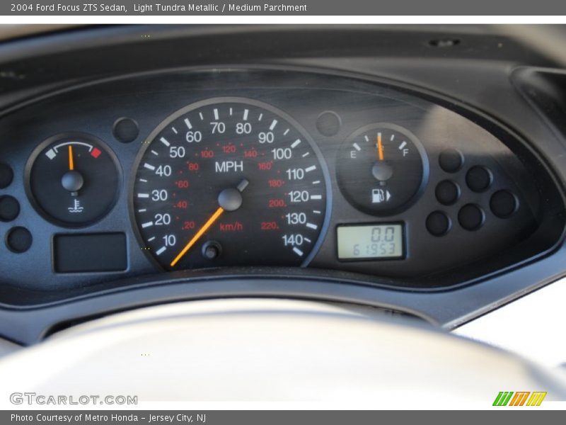 Light Tundra Metallic / Medium Parchment 2004 Ford Focus ZTS Sedan