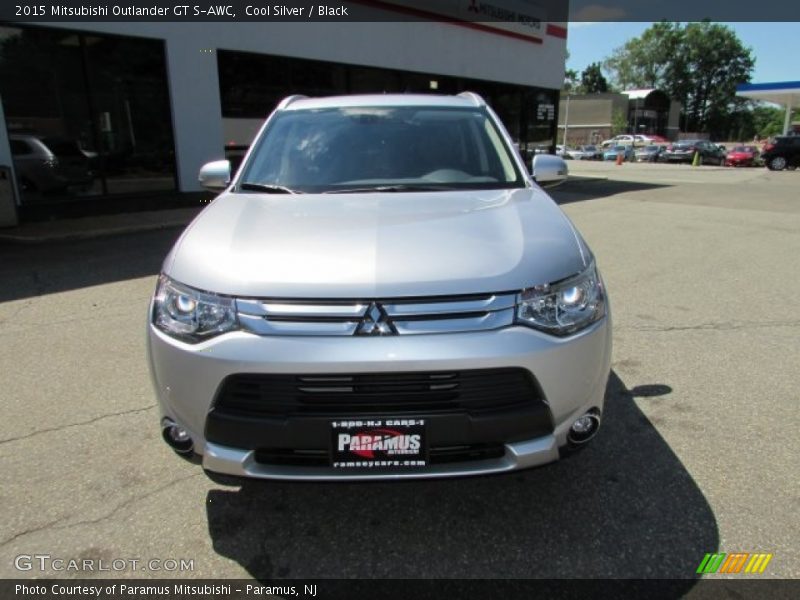 Cool Silver / Black 2015 Mitsubishi Outlander GT S-AWC