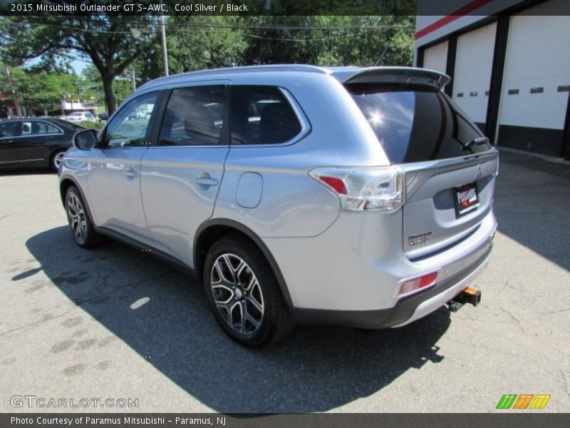 Cool Silver / Black 2015 Mitsubishi Outlander GT S-AWC