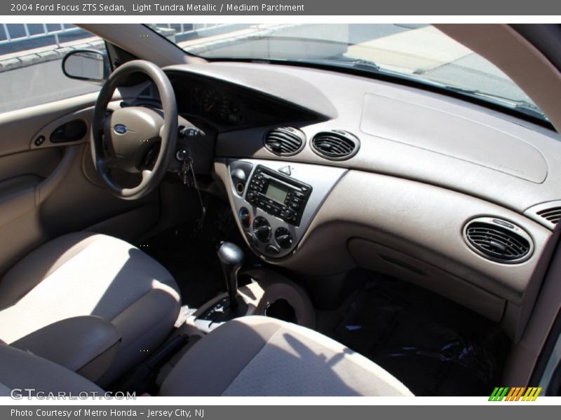 Light Tundra Metallic / Medium Parchment 2004 Ford Focus ZTS Sedan