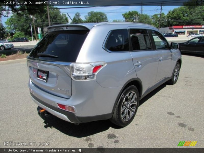 Cool Silver / Black 2015 Mitsubishi Outlander GT S-AWC