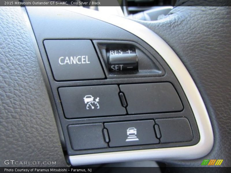 Cool Silver / Black 2015 Mitsubishi Outlander GT S-AWC