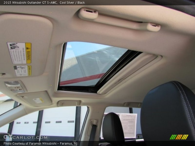 Cool Silver / Black 2015 Mitsubishi Outlander GT S-AWC