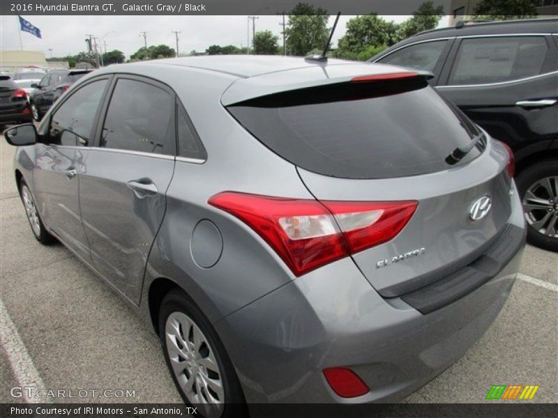 Galactic Gray / Black 2016 Hyundai Elantra GT