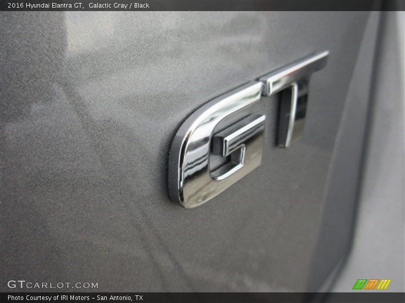Galactic Gray / Black 2016 Hyundai Elantra GT