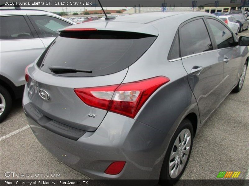 Galactic Gray / Black 2016 Hyundai Elantra GT