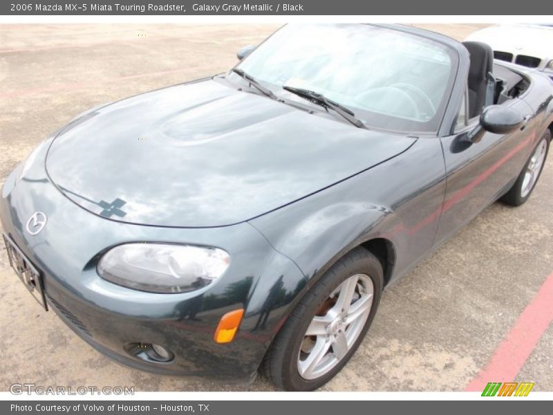 Galaxy Gray Metallic / Black 2006 Mazda MX-5 Miata Touring Roadster