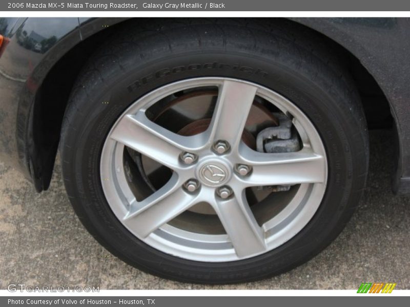 Galaxy Gray Metallic / Black 2006 Mazda MX-5 Miata Touring Roadster