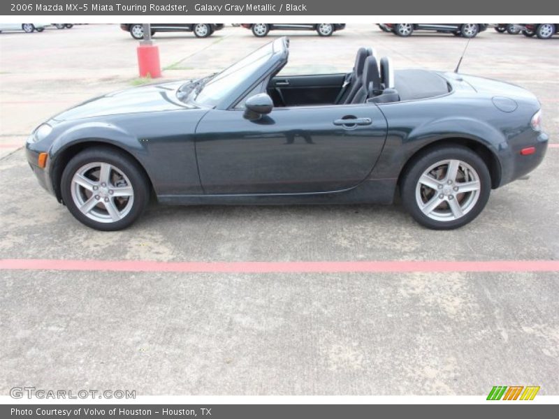 Galaxy Gray Metallic / Black 2006 Mazda MX-5 Miata Touring Roadster