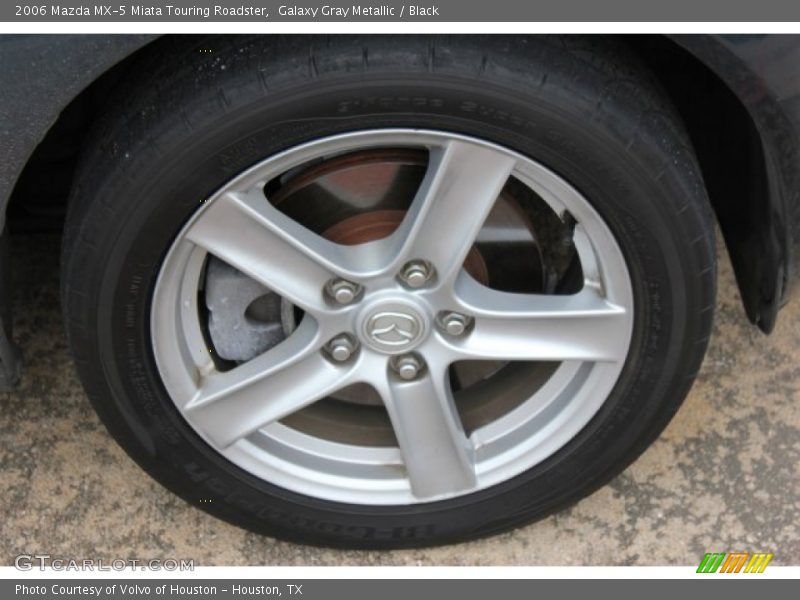 Galaxy Gray Metallic / Black 2006 Mazda MX-5 Miata Touring Roadster