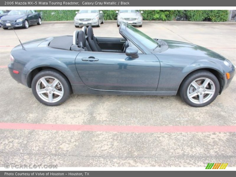 Galaxy Gray Metallic / Black 2006 Mazda MX-5 Miata Touring Roadster