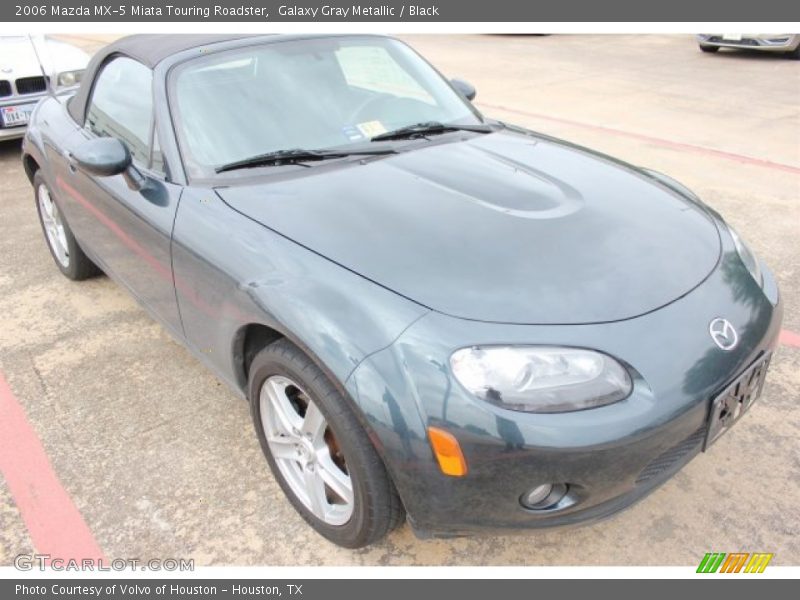 Galaxy Gray Metallic / Black 2006 Mazda MX-5 Miata Touring Roadster