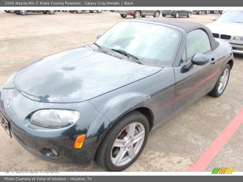 Galaxy Gray Metallic / Black 2006 Mazda MX-5 Miata Touring Roadster