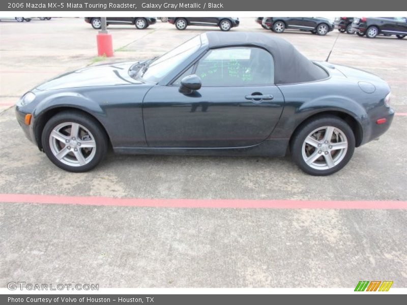 Galaxy Gray Metallic / Black 2006 Mazda MX-5 Miata Touring Roadster