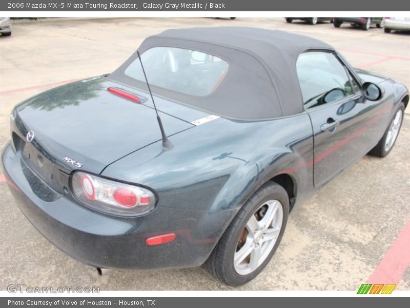 Galaxy Gray Metallic / Black 2006 Mazda MX-5 Miata Touring Roadster