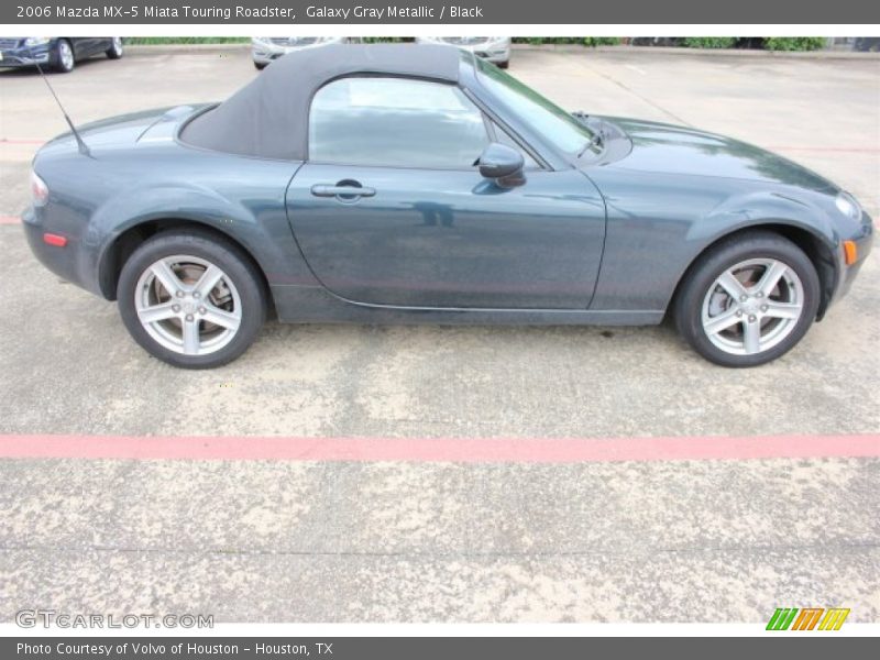 Galaxy Gray Metallic / Black 2006 Mazda MX-5 Miata Touring Roadster