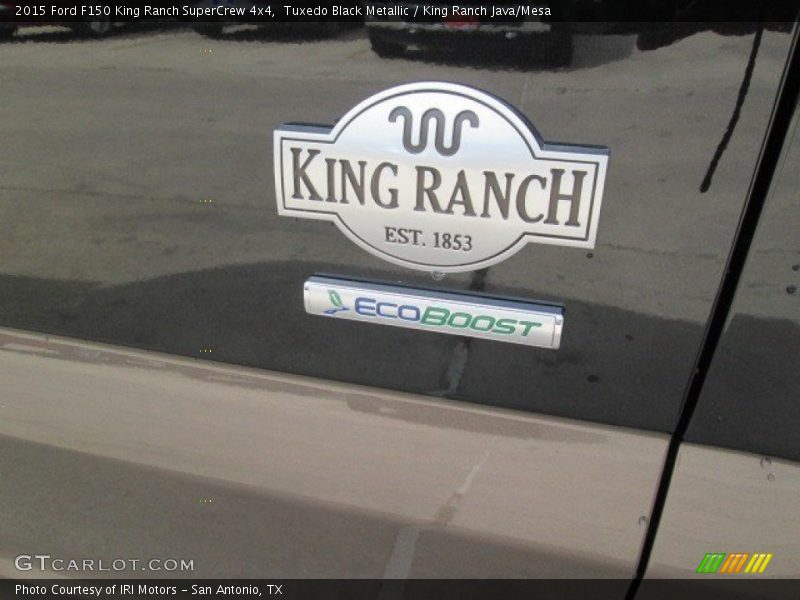 Tuxedo Black Metallic / King Ranch Java/Mesa 2015 Ford F150 King Ranch SuperCrew 4x4