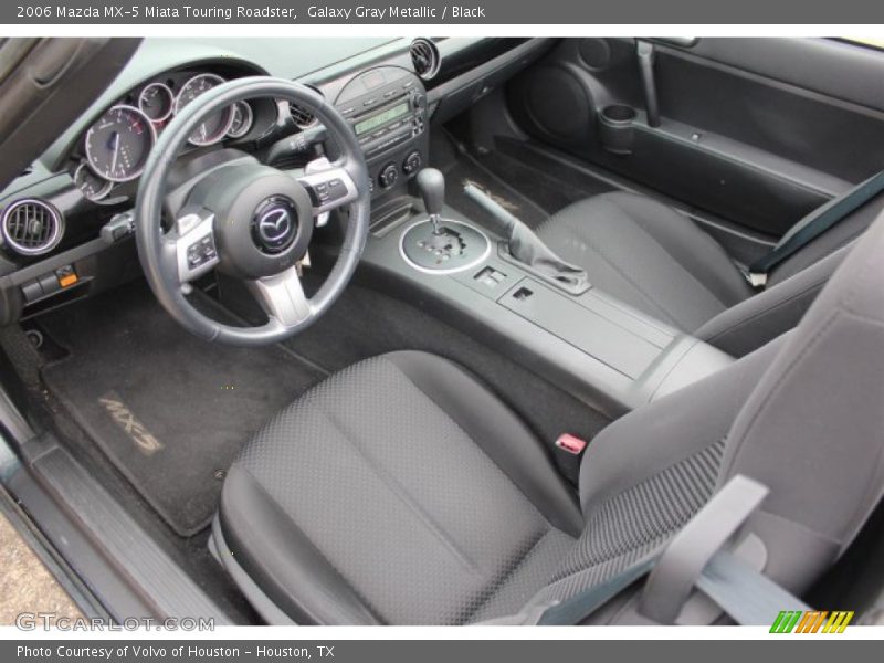 Galaxy Gray Metallic / Black 2006 Mazda MX-5 Miata Touring Roadster