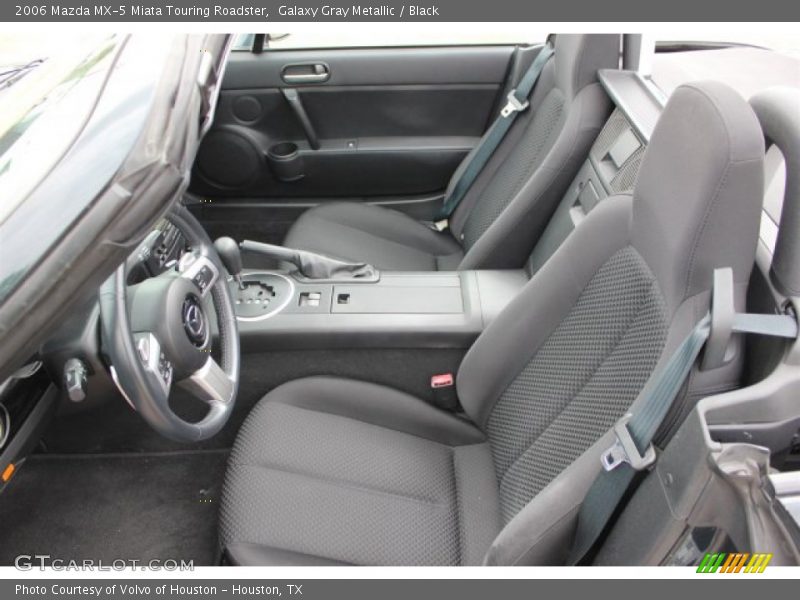 Galaxy Gray Metallic / Black 2006 Mazda MX-5 Miata Touring Roadster