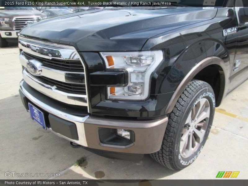 Tuxedo Black Metallic / King Ranch Java/Mesa 2015 Ford F150 King Ranch SuperCrew 4x4