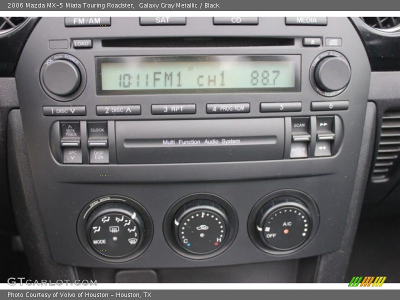 Galaxy Gray Metallic / Black 2006 Mazda MX-5 Miata Touring Roadster