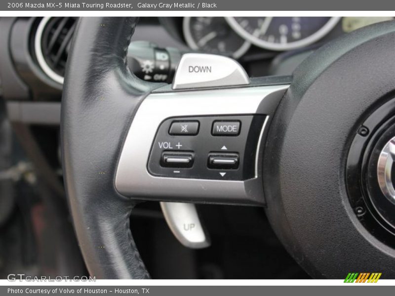 Galaxy Gray Metallic / Black 2006 Mazda MX-5 Miata Touring Roadster
