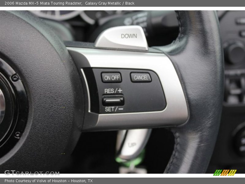 Galaxy Gray Metallic / Black 2006 Mazda MX-5 Miata Touring Roadster