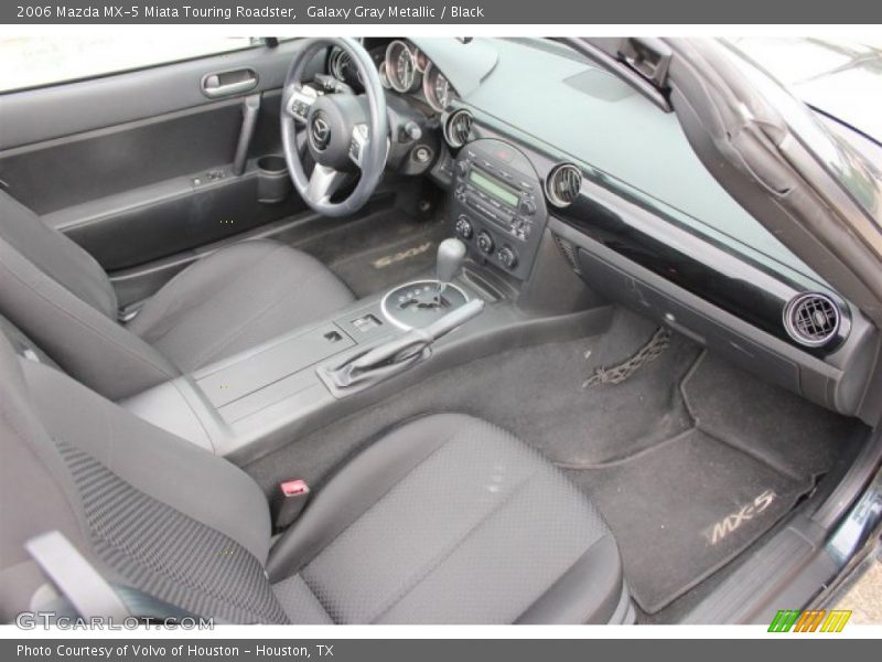 Galaxy Gray Metallic / Black 2006 Mazda MX-5 Miata Touring Roadster