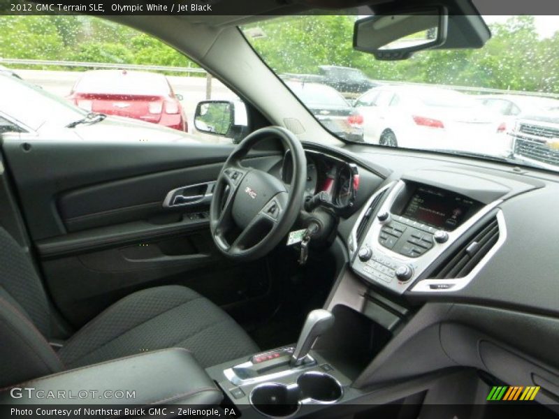 Olympic White / Jet Black 2012 GMC Terrain SLE