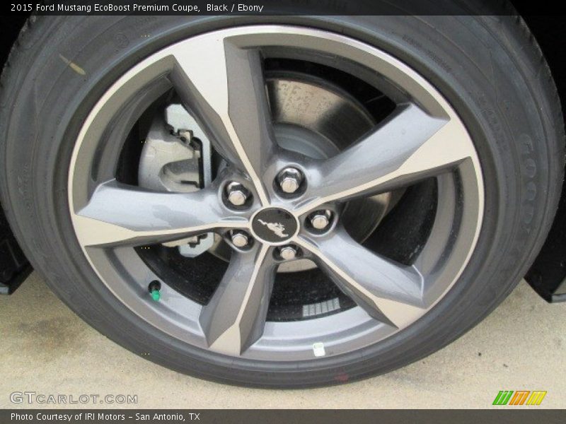 Black / Ebony 2015 Ford Mustang EcoBoost Premium Coupe