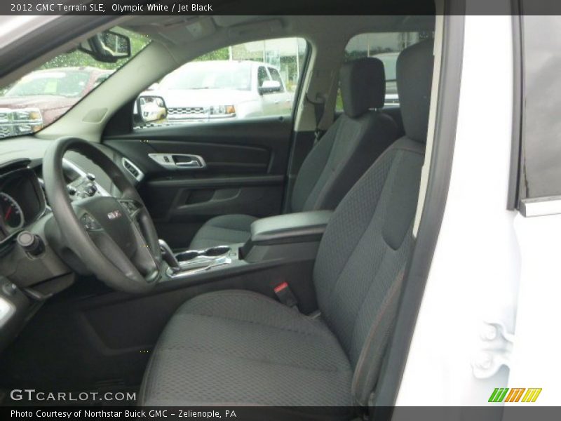 Olympic White / Jet Black 2012 GMC Terrain SLE
