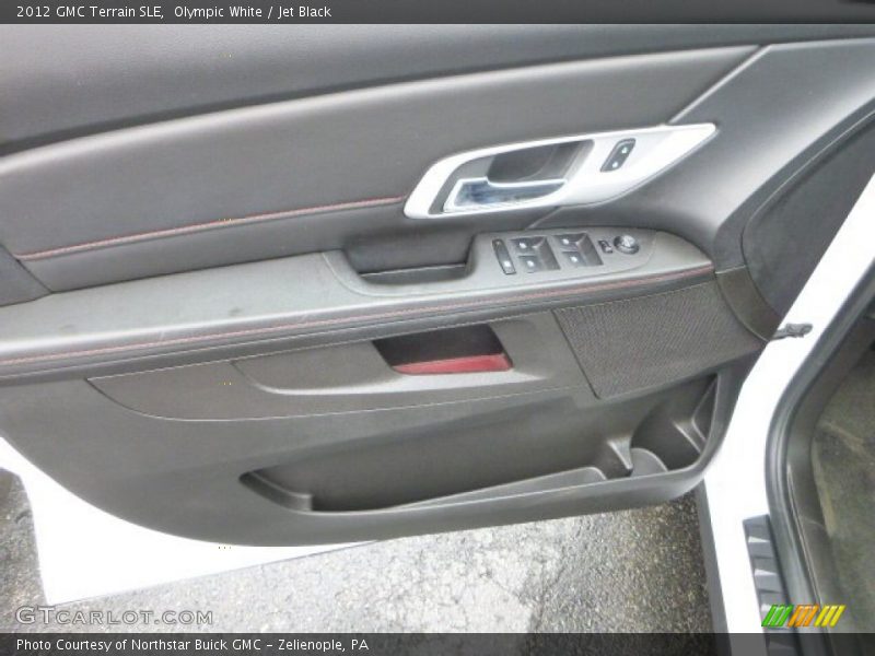 Olympic White / Jet Black 2012 GMC Terrain SLE