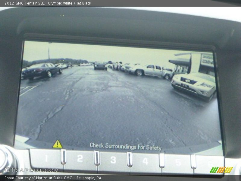 Olympic White / Jet Black 2012 GMC Terrain SLE